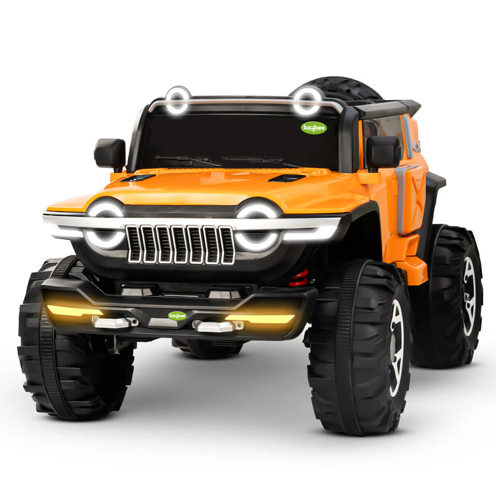 Kidzon Hulk Kids Battery Operated Jeep for Kids with Music & Light