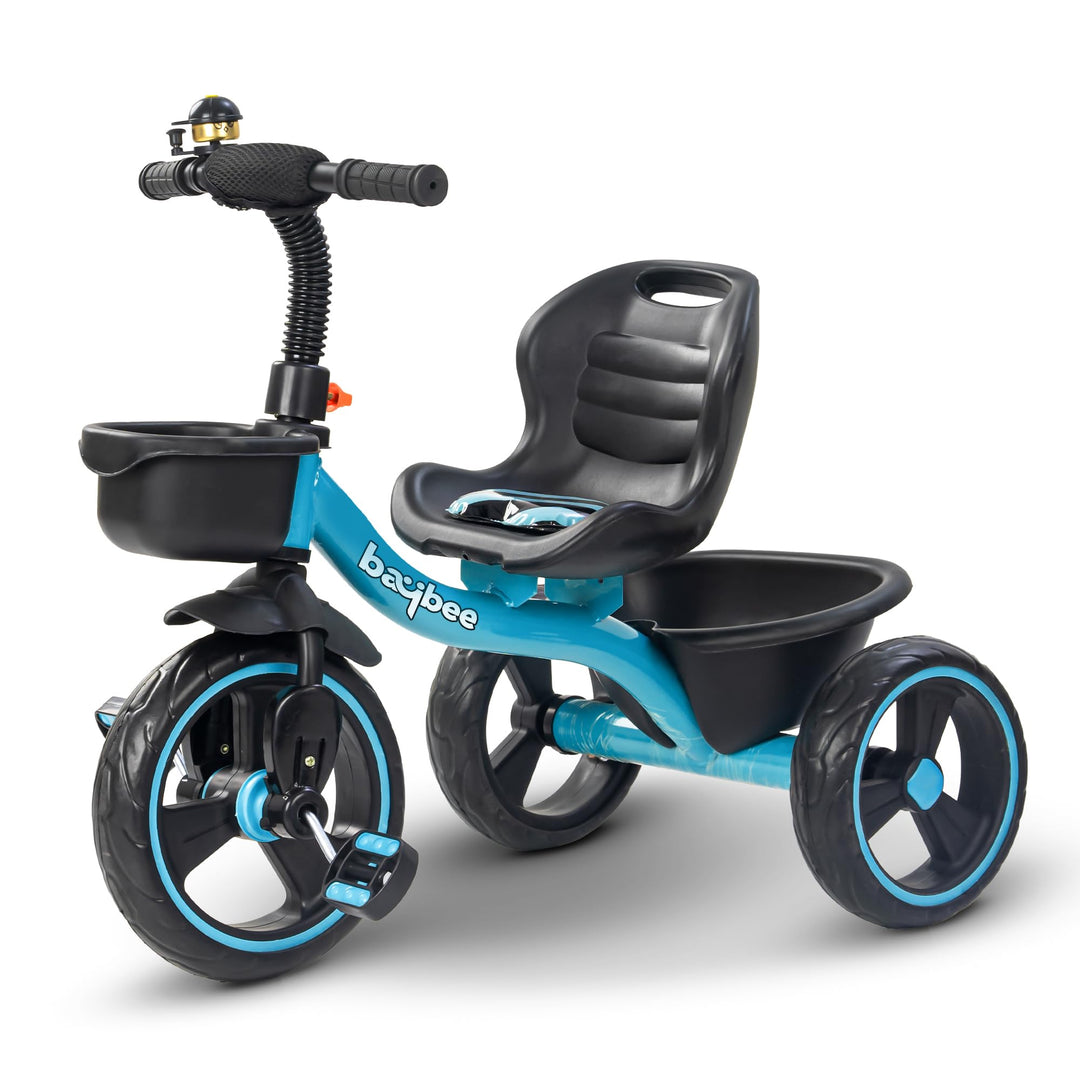 Trixg Baby Tricycle for Kids, Smart Plug & Play Kids Cycle with Eva Wheels,for Kids 2 to 5 Years Boy Girl