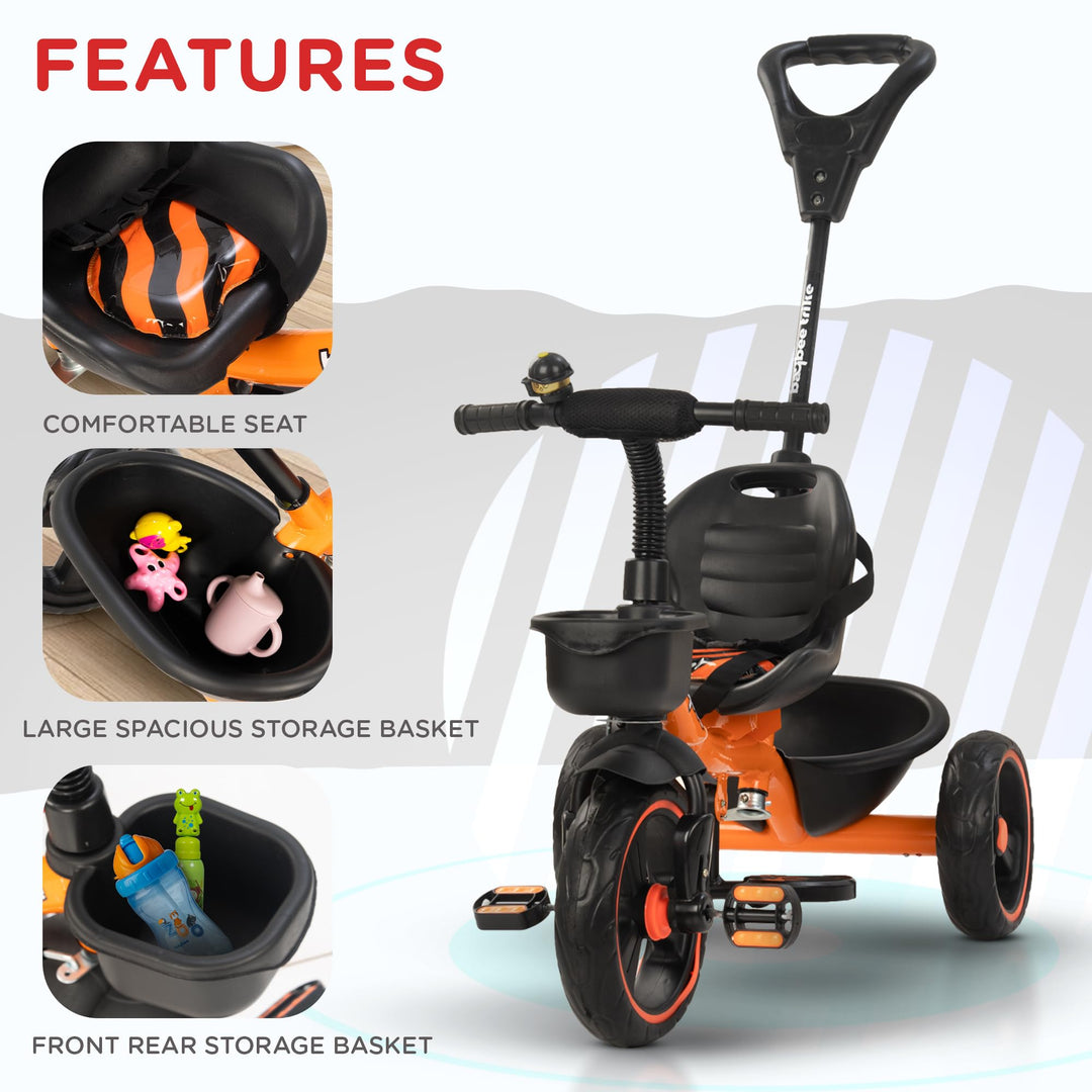 Trixg Pro Baby Tricycle for Kids, Smart Plug & Play Kids Cycle with Eva Wheels for Kids 2 to 5 Years Boy Girl