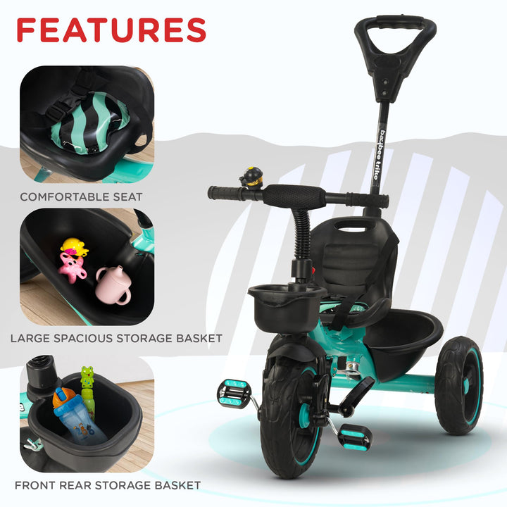 Trixg Pro Baby Tricycle for Kids, Smart Plug & Play Kids Cycle with Eva Wheels for Kids 2 to 5 Years Boy Girl