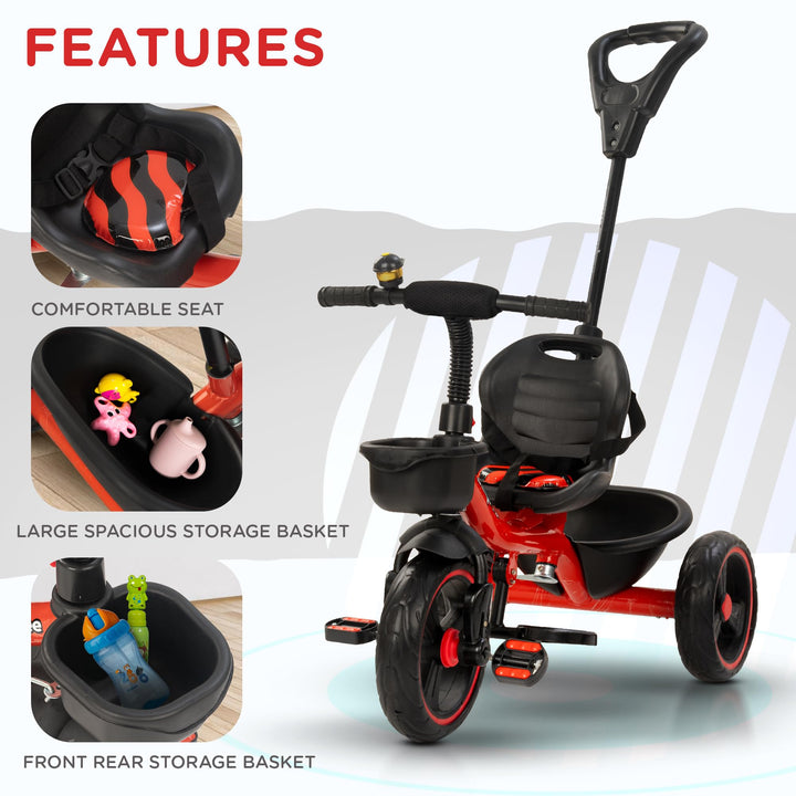 Trixg Pro Baby Tricycle for Kids, Smart Plug & Play Kids Cycle with Eva Wheels for Kids 2 to 5 Years Boy Girl