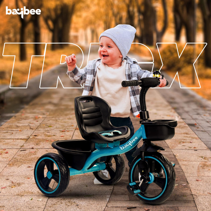 Trixg Baby Tricycle for Kids, Smart Plug & Play Kids Cycle with Eva Wheels,for Kids 2 to 5 Years Boy Girl