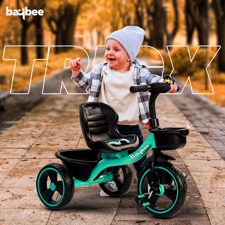 Trixg Baby Tricycle for Kids, Smart Plug & Play Kids Cycle with Eva Wheels,for Kids 2 to 5 Years Boy Girl