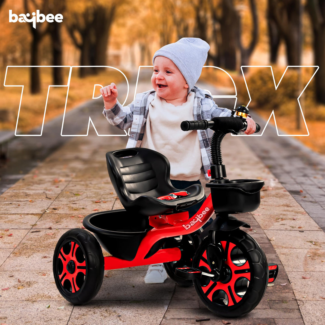 Trixg Baby Tricycle for Kids, Smart Plug & Play Kids Cycle with Eva Wheels,for Kids 2 to 5 Years Boy Girl