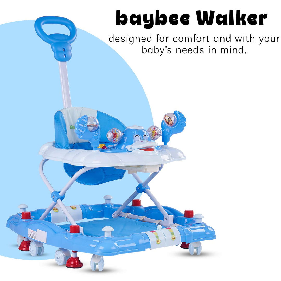 Cheezy Baby Walker Cum Rocker for Baby, Kids Walker with Height Adjustable