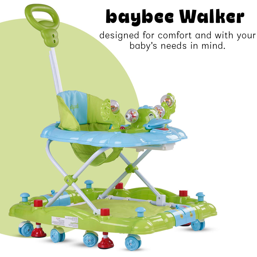 Cheezy Baby Walker Cum Rocker for Baby, Kids Walker with Height Adjustable