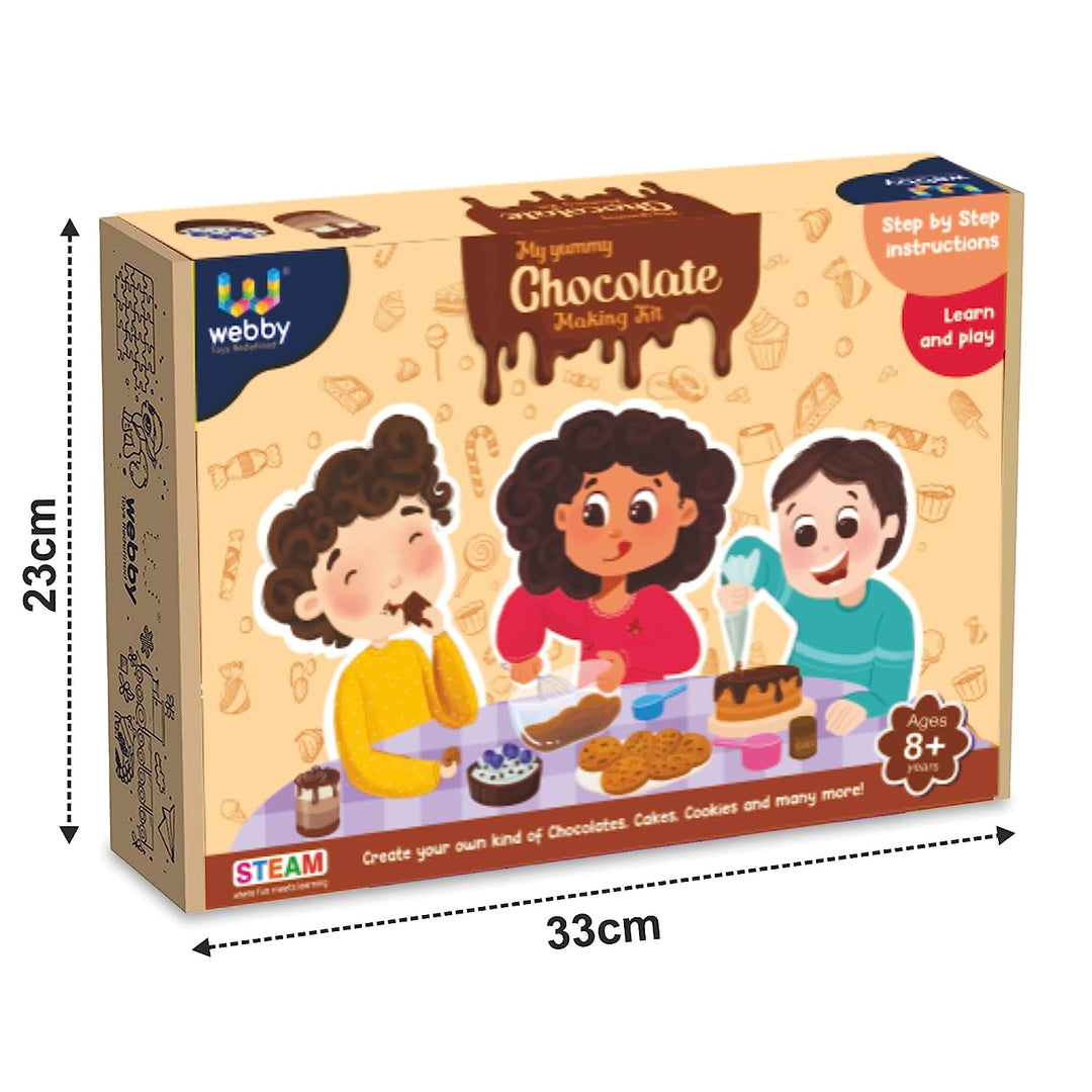 Webby DIY My Yummy Chocolate Making Kit | STEAM Learner | Science Kit