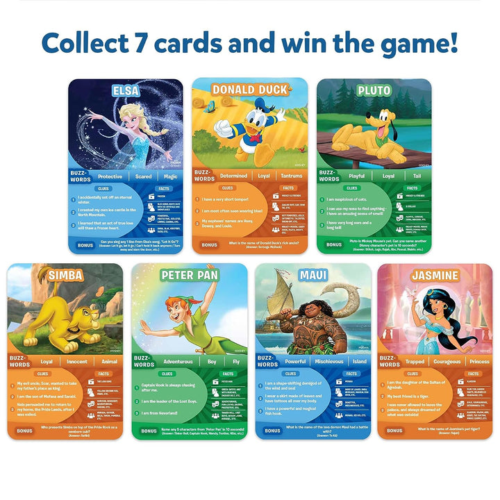 Skillmatics Disney Card Game - Guess in 10, Gifts for Ages 6 and Up, Super Fun Mickey Mouse, Lion King Game for Kids