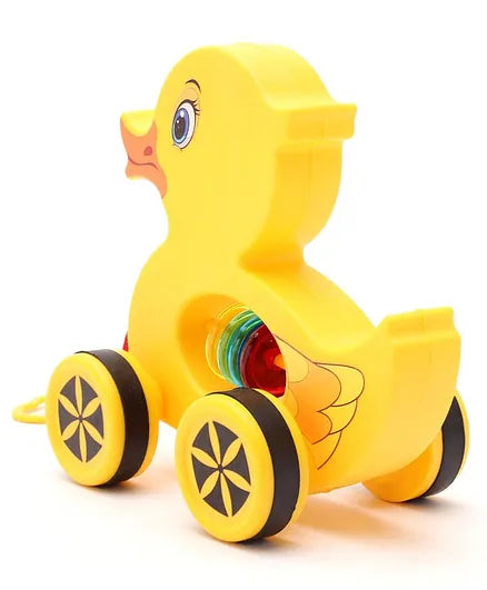 Virgo Toys Pull Along Buddy Duck - Yellow