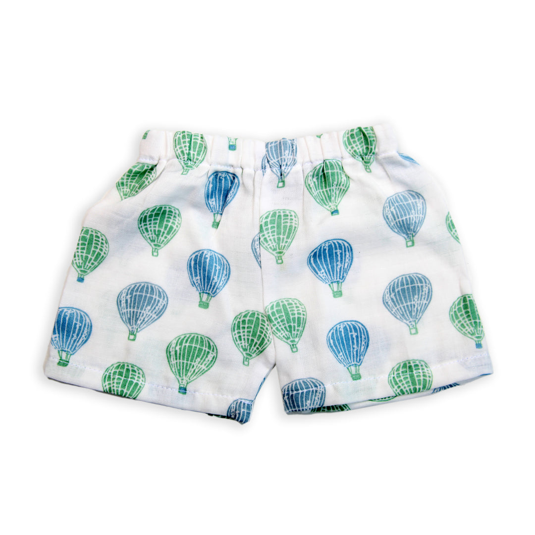 Printed Muslin Cotton Shorts Half Pant (Pack of 3)