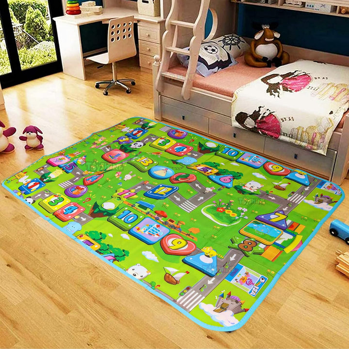 Waterproof Large Size Double Side Soft Baby Play Crawl Floor Mat for Kids Model 2