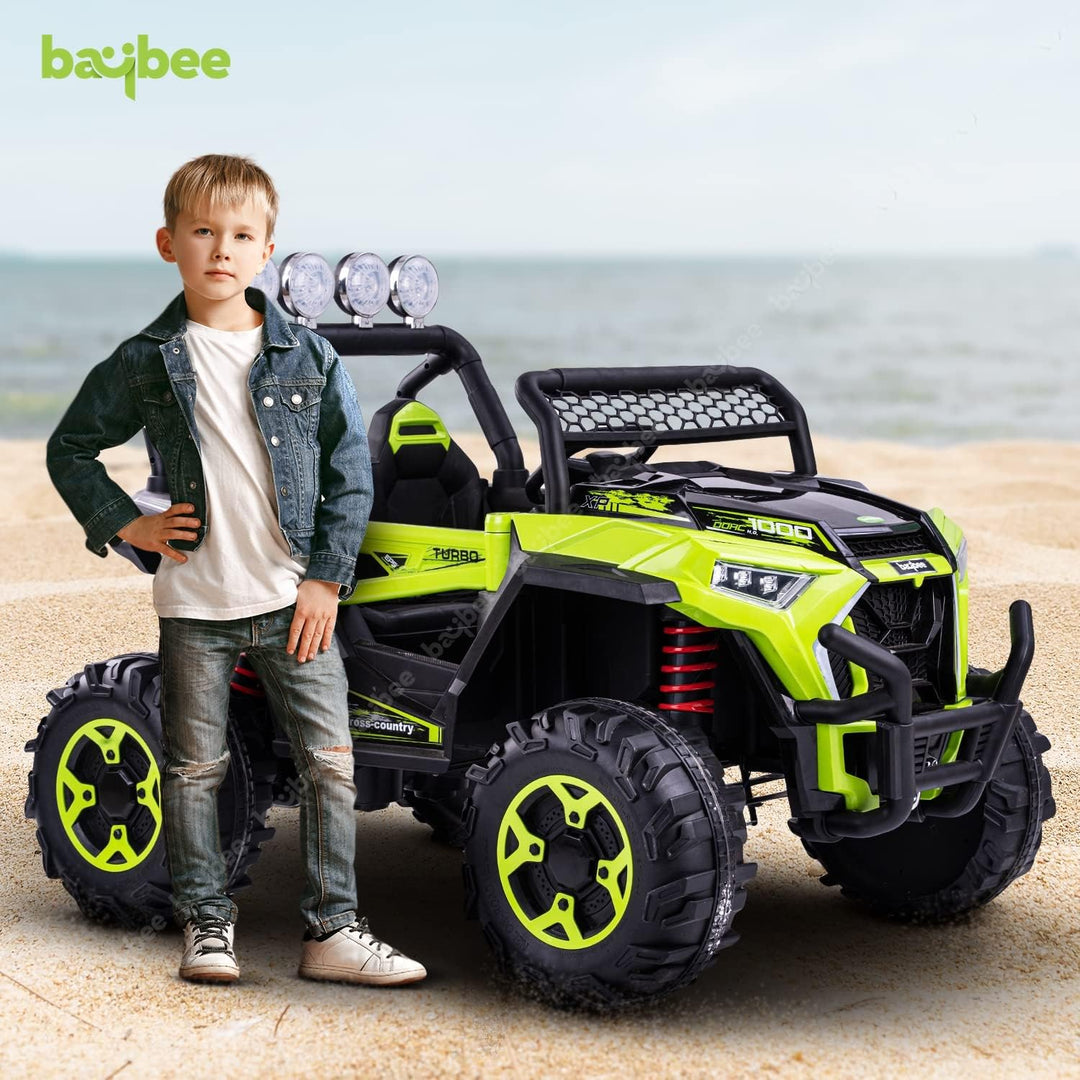 Battery Operated Jeep for Kids with Bluetooth, Music & Light | Rechargeable Car | Electric Jeep Car for Kids 3 to 8 Years Boys Girls