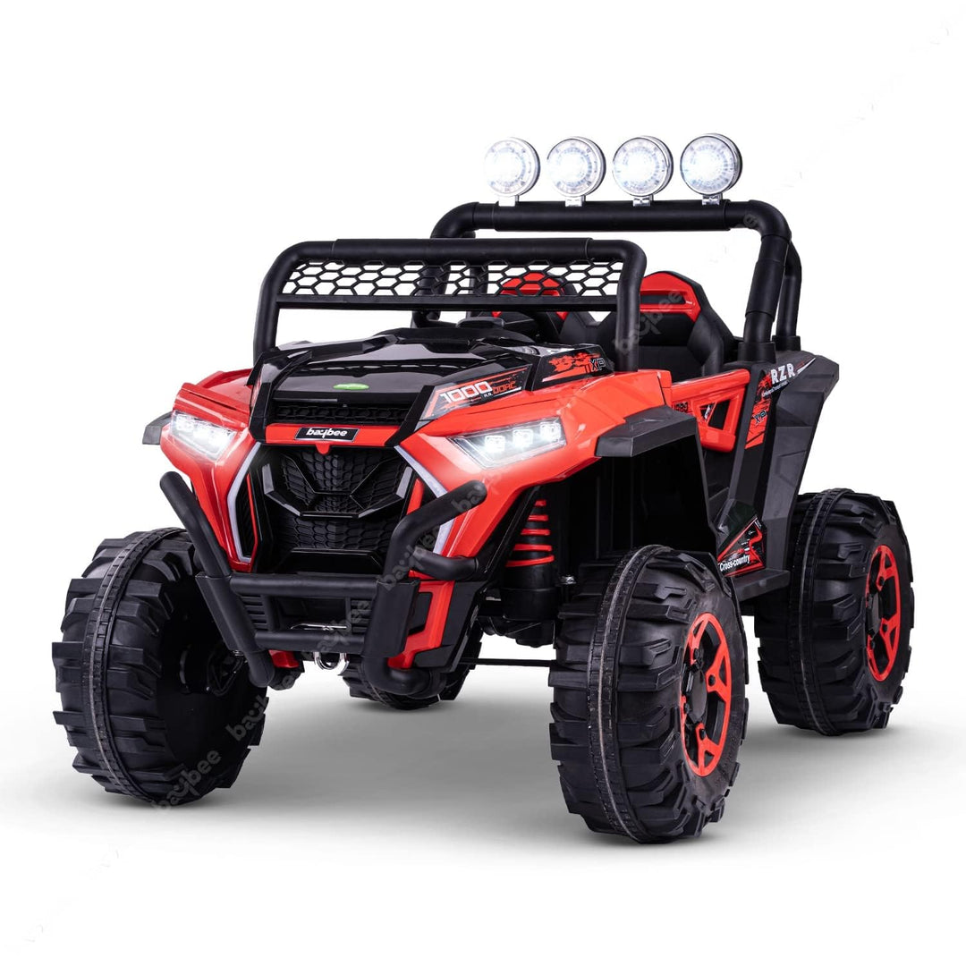 Battery Operated Jeep for Kids with Bluetooth, Music & Light | Rechargeable Car | Electric Jeep Car for Kids 3 to 8 Years Boys Girls