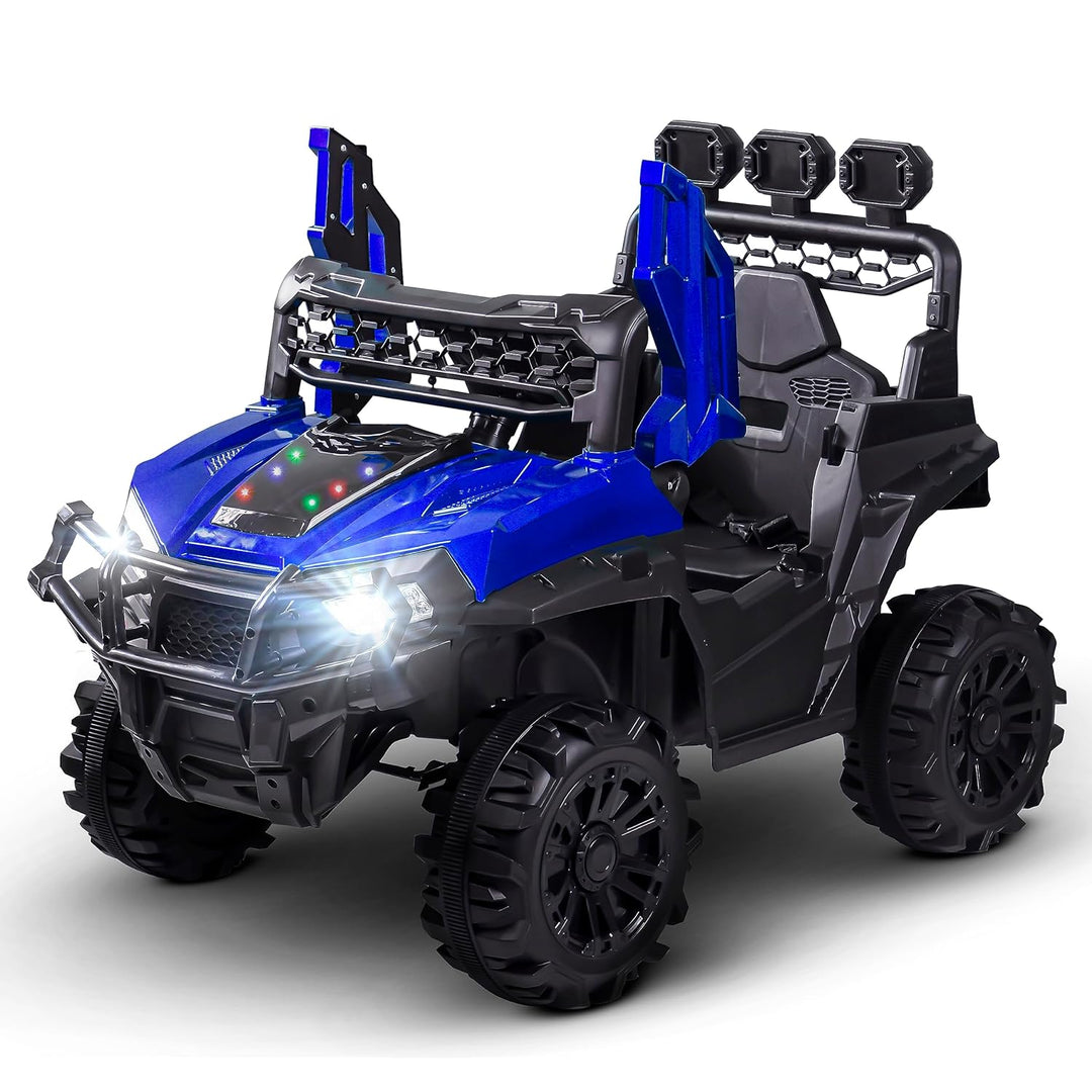 Broot Battery Operated Jeep for Kids with Remote Control, LED Light, Bluetooth & Music,  Electric Car Jeep, Rechargeable Car for Kids 3 to 8 Years Boys Girls