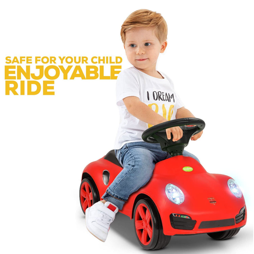 Ride On Car for Kids ,Push Car Kids Car Toys for Kids with Music & Led Light