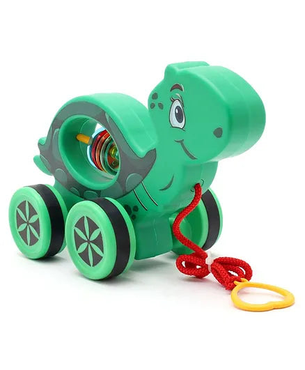 Virgo Toys Pull Along Buddy Turtle - Green