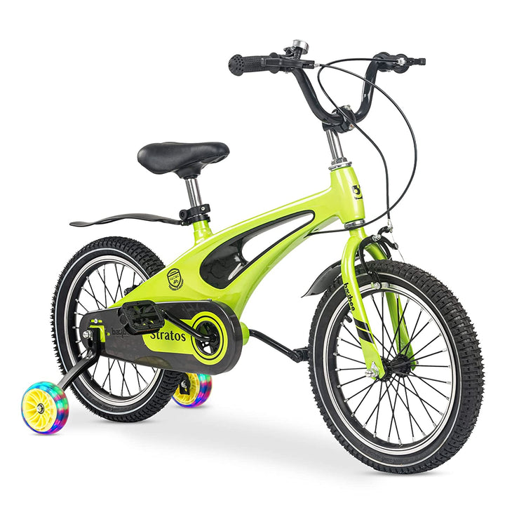 Stratos 16T Kids Cycle Bicycle | Magnesium Alloy Kids Bicycle Cycle with Training Wheels, Disc Brake, Chain Guard | Kids Baby Cycle Bike Bicycle | Baby Bicycle Cycle for Kids 3 to 7 Years