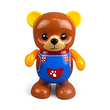 Swinging Bear happy  robot battery operator toy