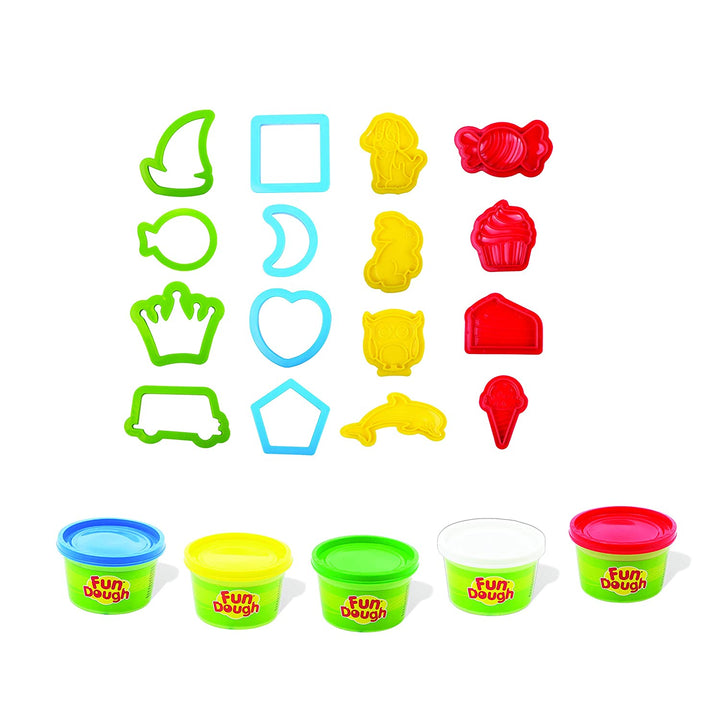 Bumper Dough Kit , Shaping and Sculpting , 3years + , Multi-Colour