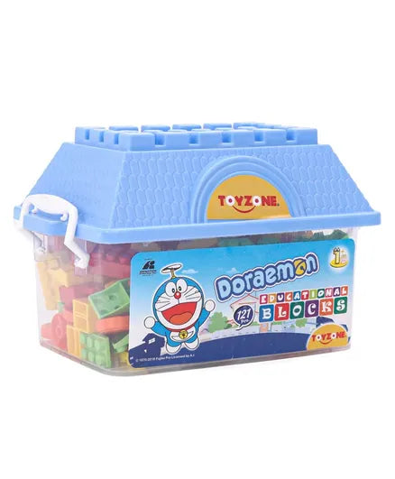 Dora Multi Building Blocks with Box Blue - 111 Pieces