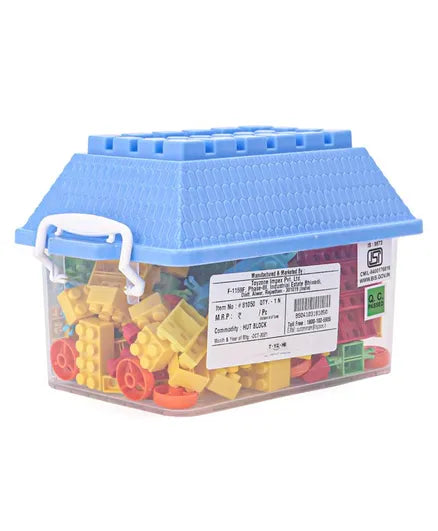 Dora Multi Building Blocks with Box Blue - 111 Pieces