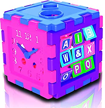 Time Square Block Game | Plastic Block | Learning Toy | Block Puzzle | Clock Puzzles | Brick Game | Block Toy | Block for Kids