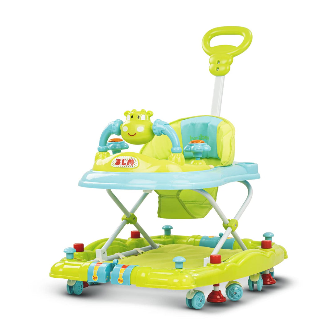 Froza Baby Walker for Kids, Walker with Rocker, Parental Handle & Stopper