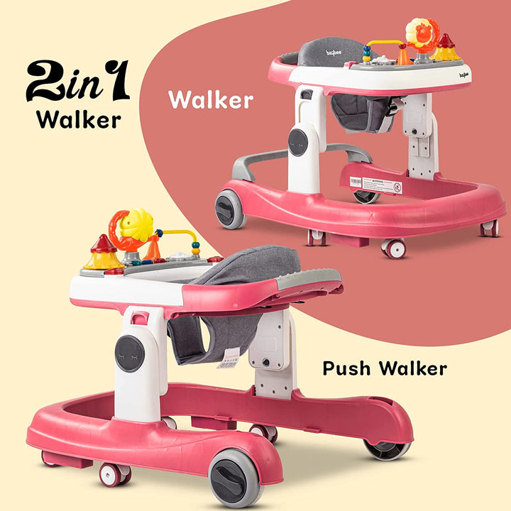 Astro 2 in 1 Baby Walker - Round Kids Walker for Baby, Walker with 3 Adjustable Height