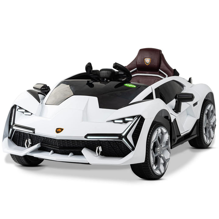 Huracan Rechargeable Battery-Operated Ride on Electric Car for Kids | Ride on Baby Car with USB Port & Music | Battery Operated Big Car for Kids...