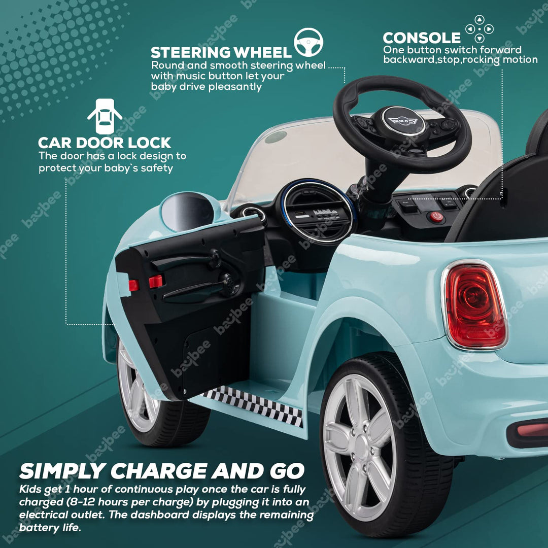 Cabrio Baby Electric Toy Ride-On Car Rechargeable Battery Operated Car