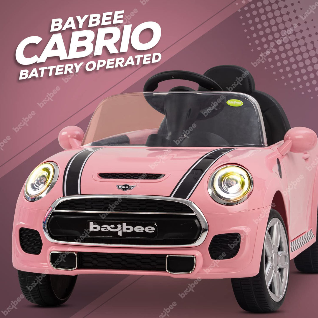 Cabrio Baby Electric Toy Ride-On Car Rechargeable Battery Operated Car