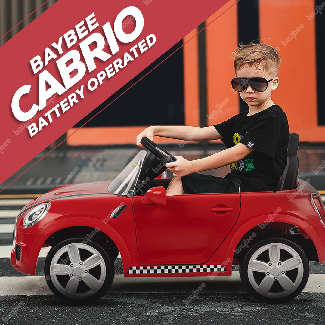 Cabrio Baby Electric Toy Ride-On Car Rechargeable Battery Operated Car