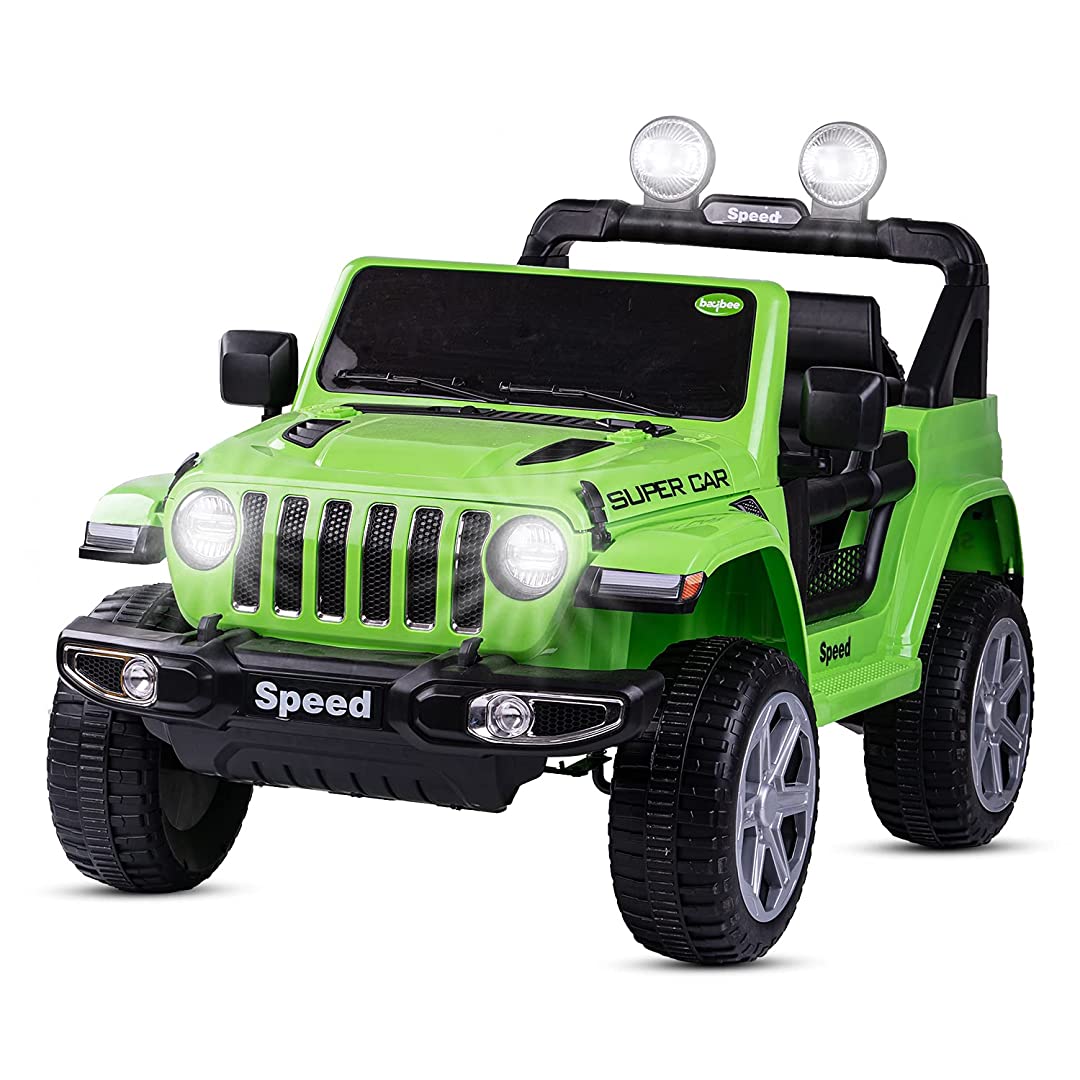 Robicun Baby Rechargeable Battery Operated Electric Ride-On Jeep car for Kids