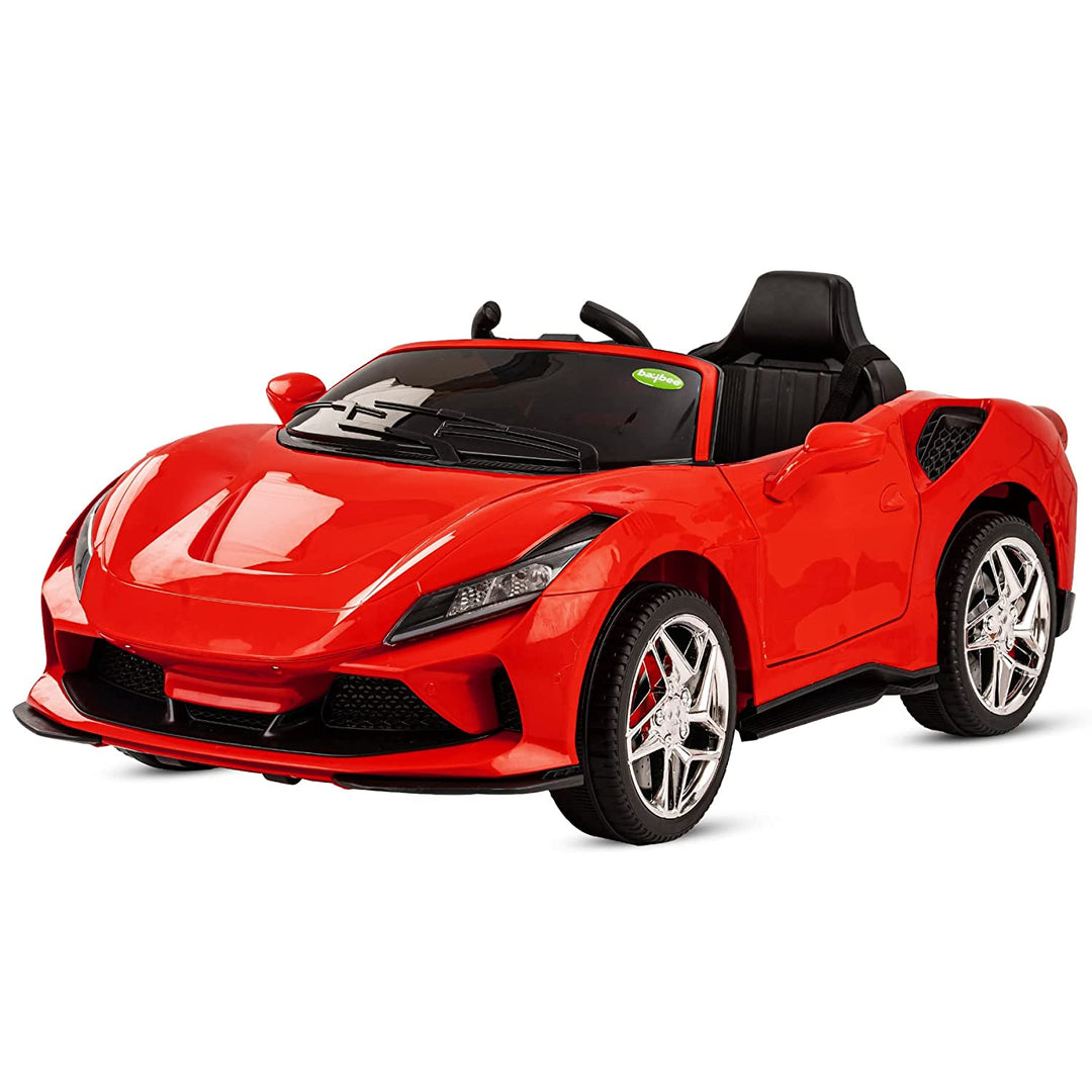 Feredo Dual Motor 12V Battery Battery Operated Ride On Car for Kids to Drive Electric Car for Kids, Racing Baby Car for Boys & Girls Toys Age 2 to 5 Years