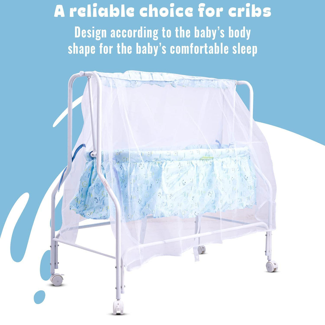 Cradle for Baby/Infants-Baby Swing Cradle Toddler Bassinet Bed & Crib with Mosquito Net for Sleeping Baby Swing Cradle for Toddler Boys and Girls 0 to 12 Months