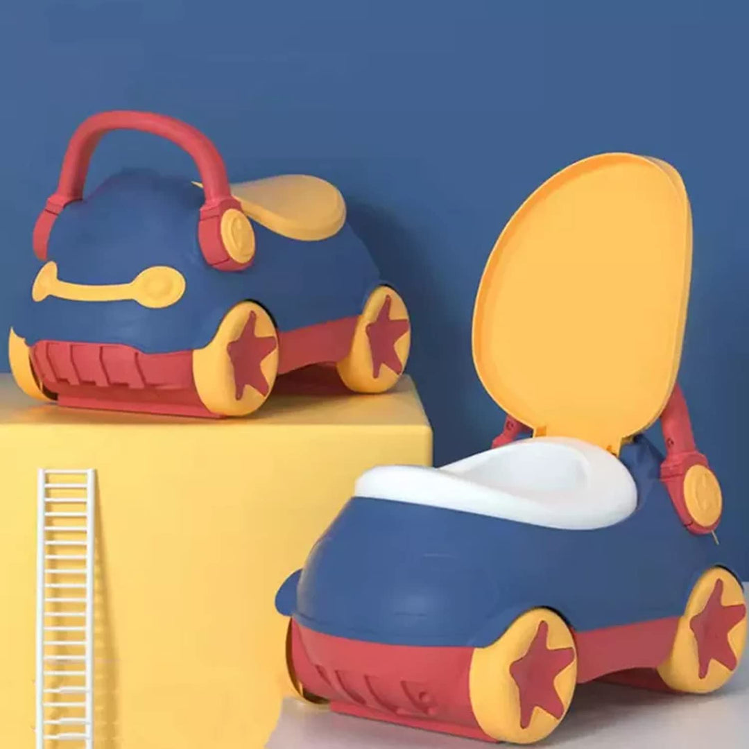 Baby Potty Toilet Baby Potty Training Seat Car Shape Baby Potty Chair for Toddler Boys Girls Age 7 Months to 3 Years