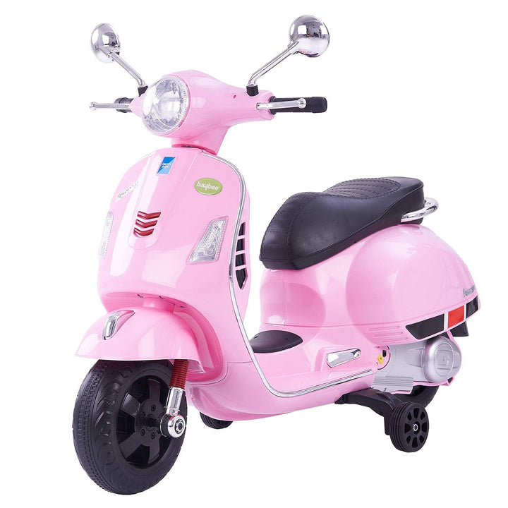 Vespa Battery Operated Ride-on Bike With LED Lights & Music Functions Kids Ride on Toys -Baby Rechargeable Electric Bike Toy Scooter for Kids to Drive Boys & Girls 2-5 Years