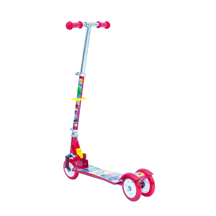 Skate Kick Scooter for Kids Boys Girls - 3 Wheel Lean to Steer 3 Adjustable Height