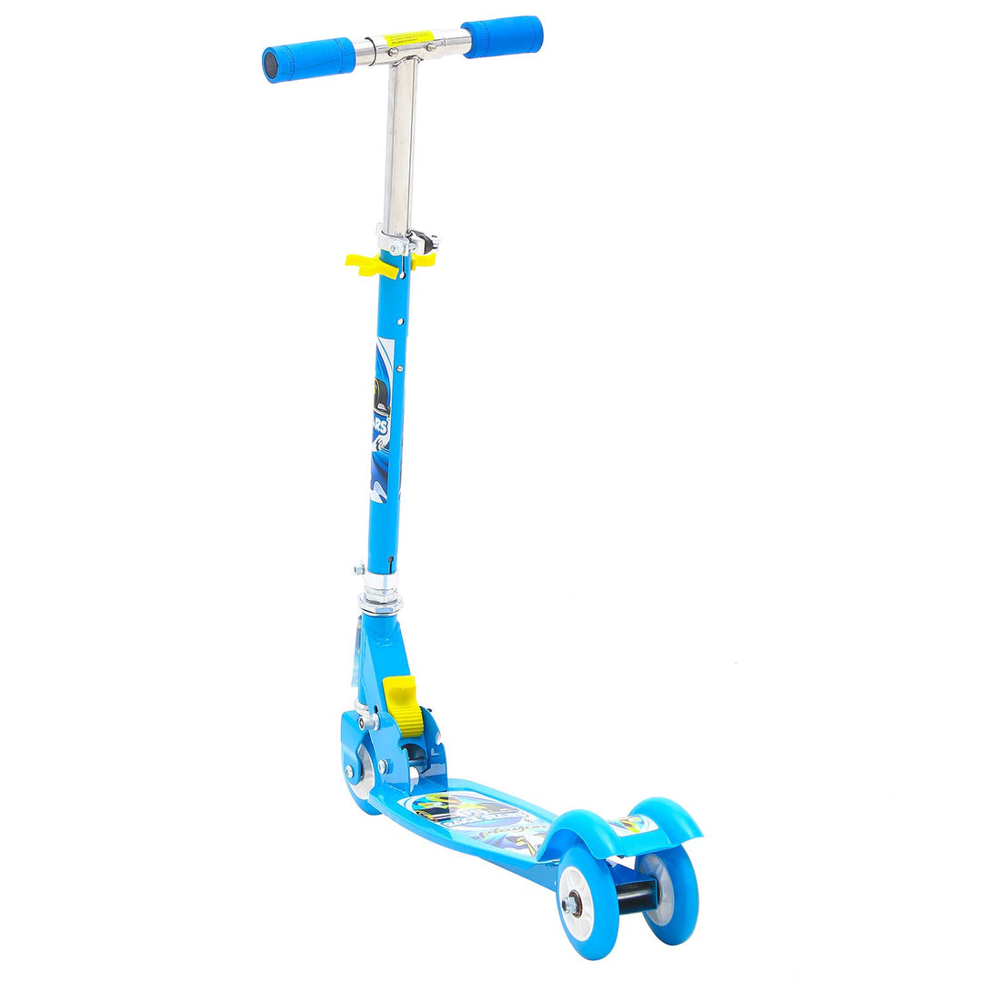 Boys & Girls Skate Kick Scooter for Kids 3 Wheel Lean to Steer 3 Adjustable Height