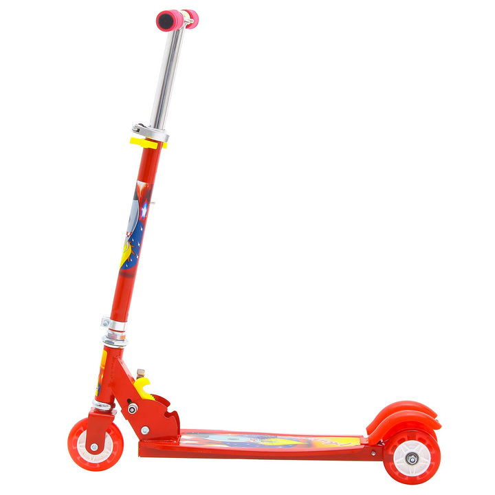 Boys & Girls Skate Kick Scooter for Kids 3 Wheel Lean to Steer 3 Adjustable Height