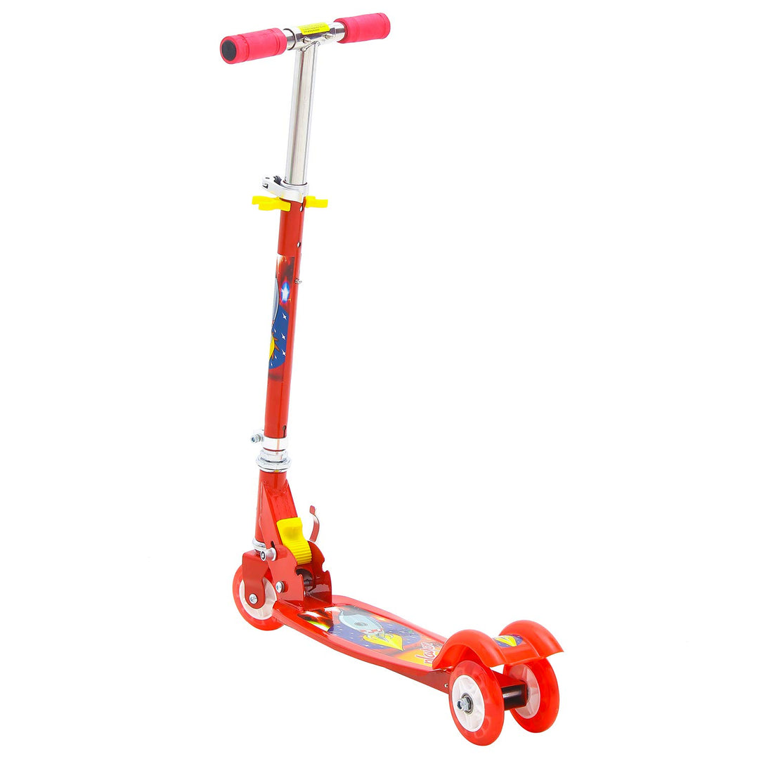 Boys & Girls Skate Kick Scooter for Kids 3 Wheel Lean to Steer 3 Adjustable Height