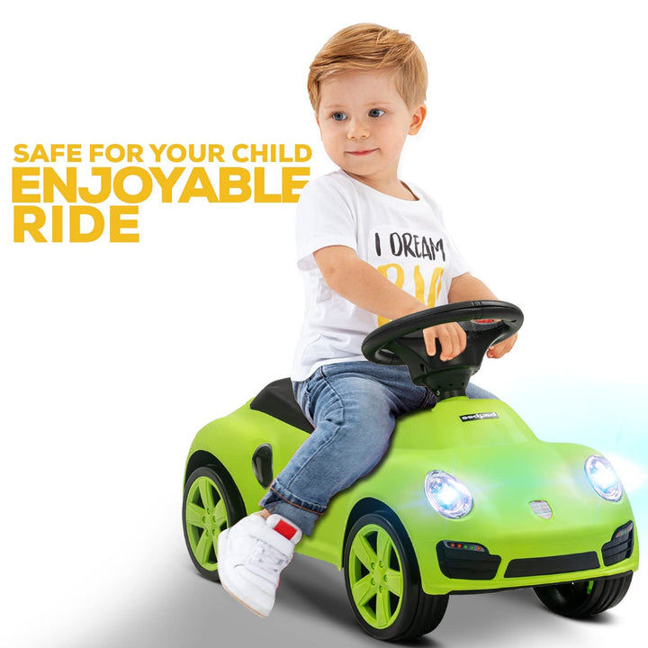 Ride On Car for Kids ,Push Car Kids Car Toys for Kids with Music & Led Light