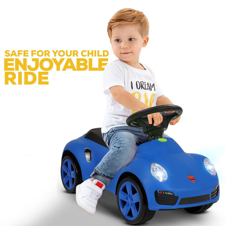 Ride On Car for Kids ,Push Car Kids Car Toys for Kids with Music & Led Light