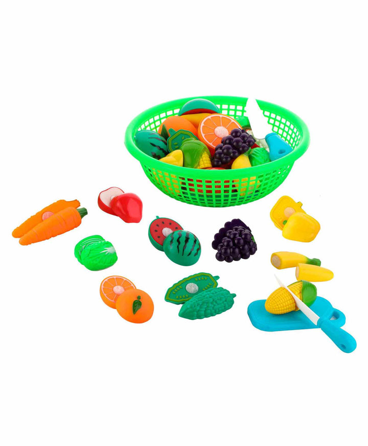 Fruits & Vegetables Pretend Play Toys Multicolor - 12 Pieces