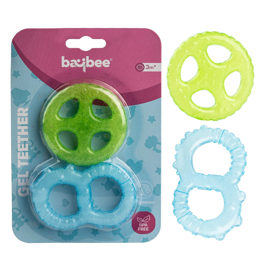 Silicon Teether for Babies, Non-Toxic Food Grade, BPA-Free Silicon Teether for Infants, Freeze Safe Easy Teething & Chewing Play Toys for Baby