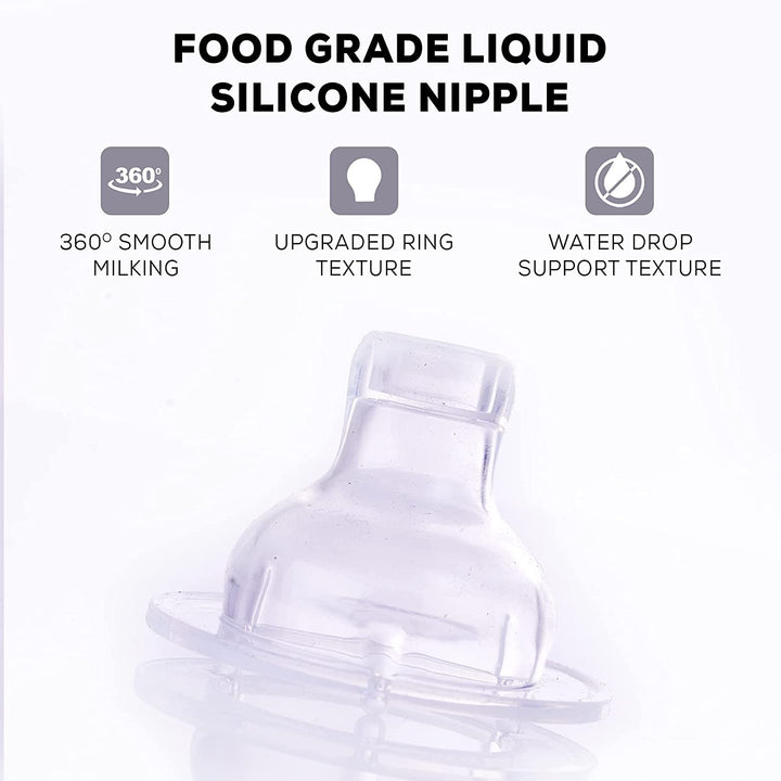 Insulated Flippo Baby Sipper Bottle 210 ml, Anti Spill Soft Silicone Sippy Cup with Straw Cup for Babies 6 Months - 2 Years