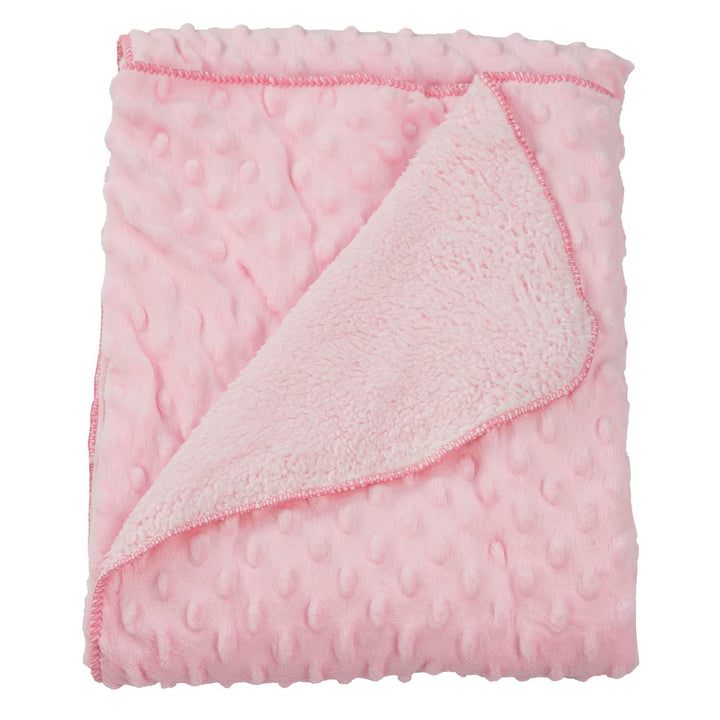 Premium Newborn Baby Muslin Swaddle Blanket Soft Cotton Baby Wrapper for Girls/Boys 100*75cm (Pink)