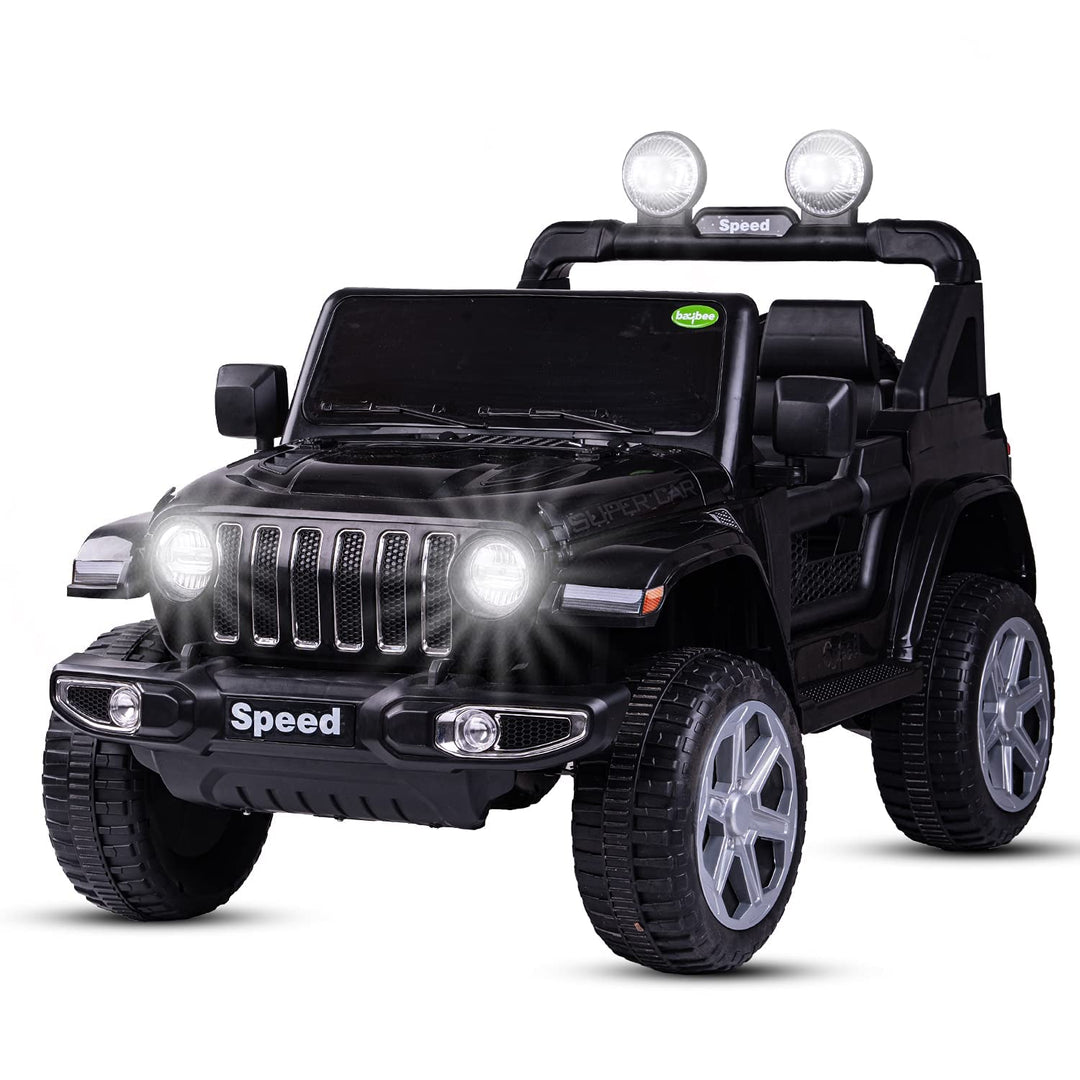 Robicun Baby Rechargeable Battery Operated Electric Ride-On Jeep car for Kids