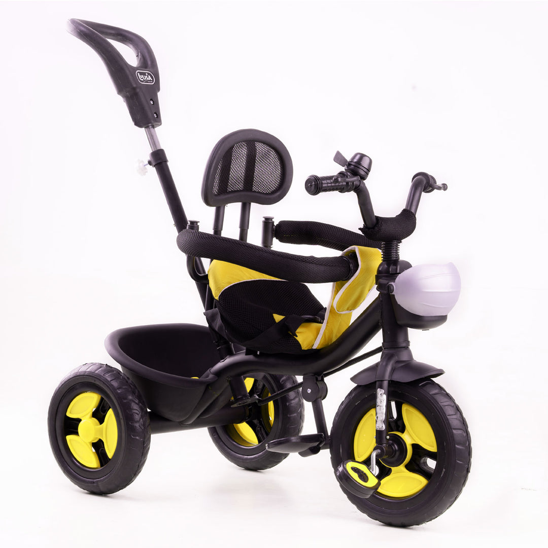 R1 Kids Tricycle Plug and Play Convertible 2 in 1 Cycle for Kids with Parental Push