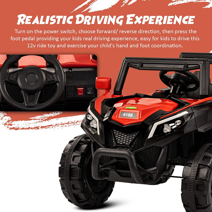 Raminator Rechargeable Motor 12v Battery Kids Ride on Electric Jeep/Car